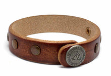 Load image into Gallery viewer, SGS Custom Gifts | Studded Leather Bracelet - Southern Grace Shoppe