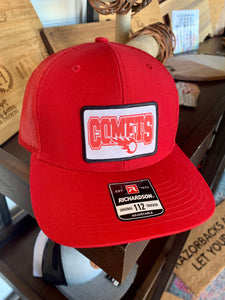 SGS Custom Gifts | Kansas Comets Rectangle Patch Hat - Southern Grace Shoppe