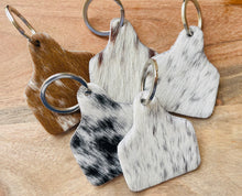 Load image into Gallery viewer, Hair on Hide Key Chain - Southern Grace Shoppe