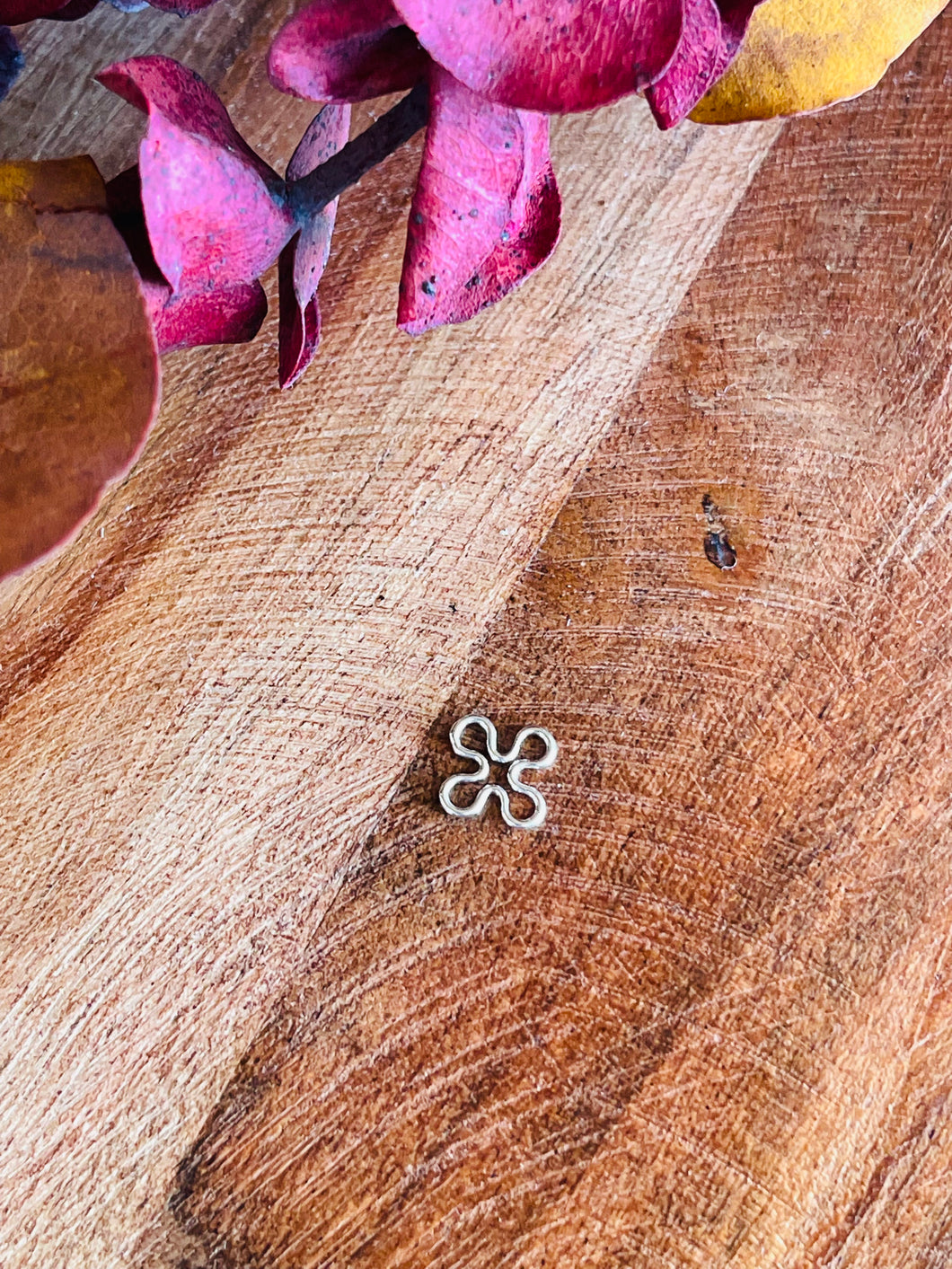 SGS Links | Flower Connector Sterling Silver - Southern Grace Shoppe